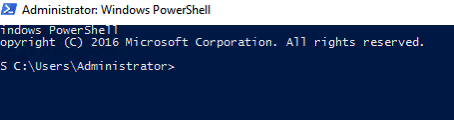 Windows Powershell